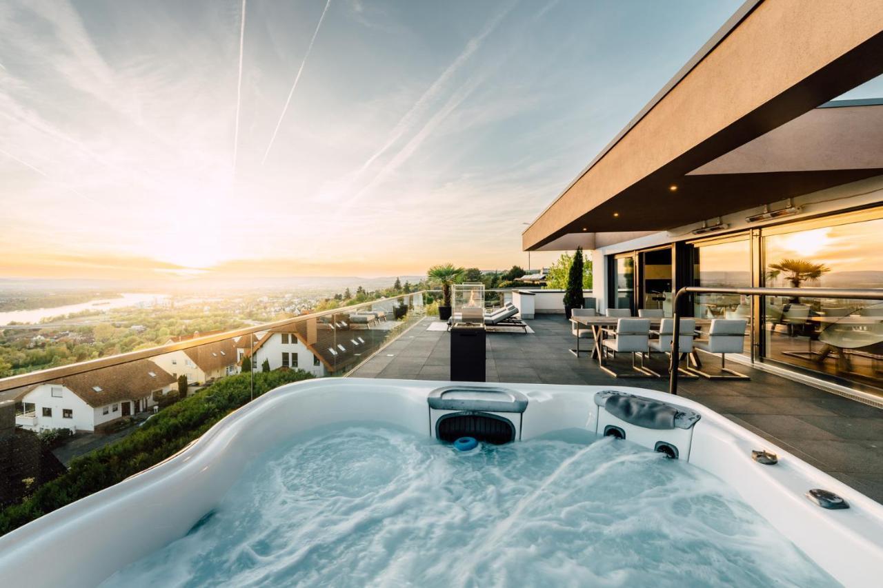 Traumblick Trifft Luxus! Apartment Weitersburg ภายนอก รูปภาพ