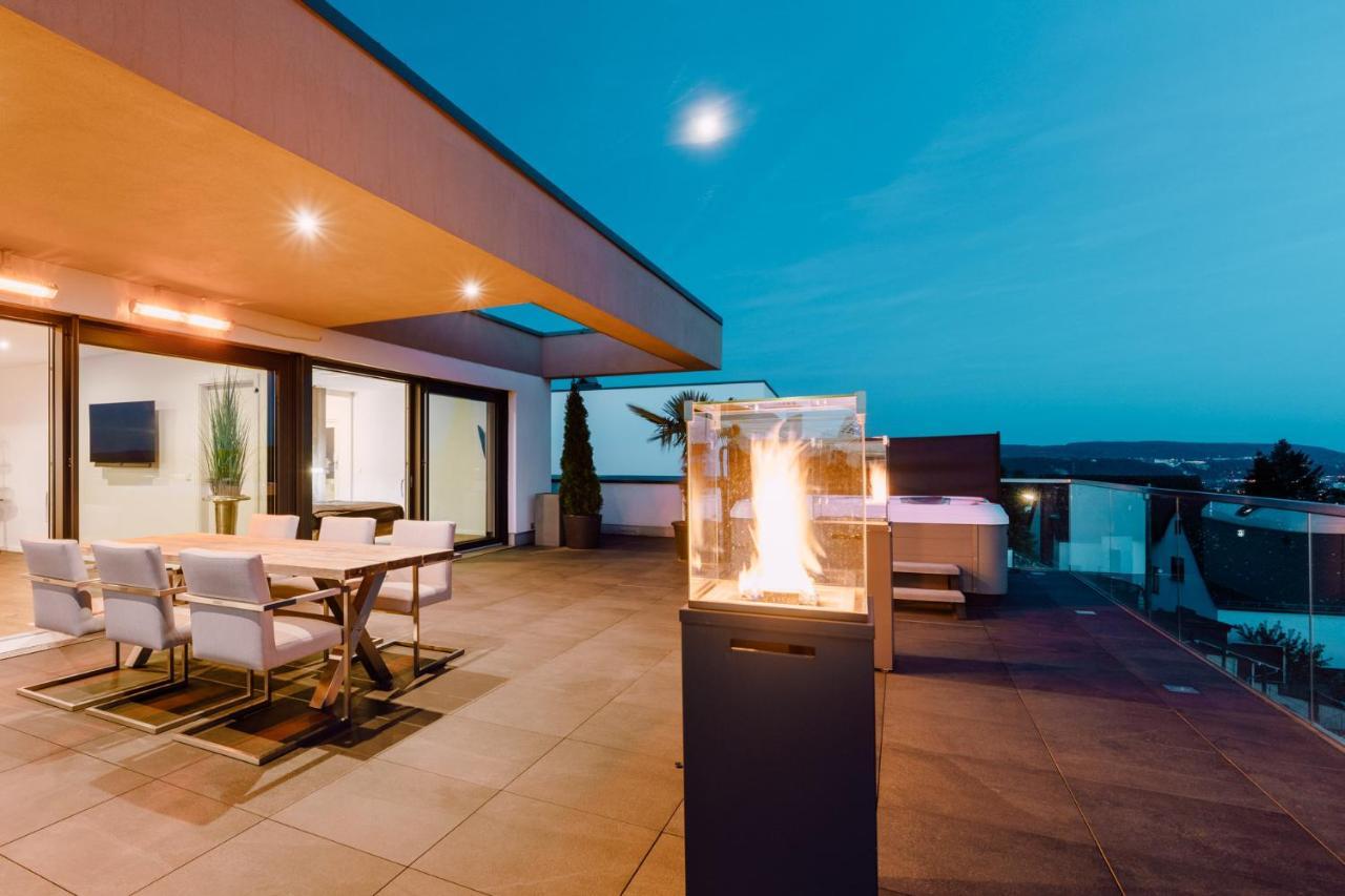 Traumblick Trifft Luxus! Apartment Weitersburg ภายนอก รูปภาพ