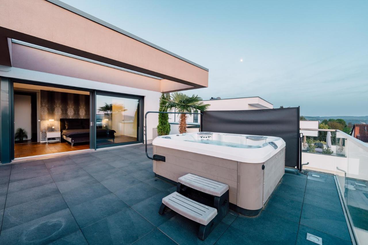 Traumblick Trifft Luxus! Apartment Weitersburg ภายนอก รูปภาพ