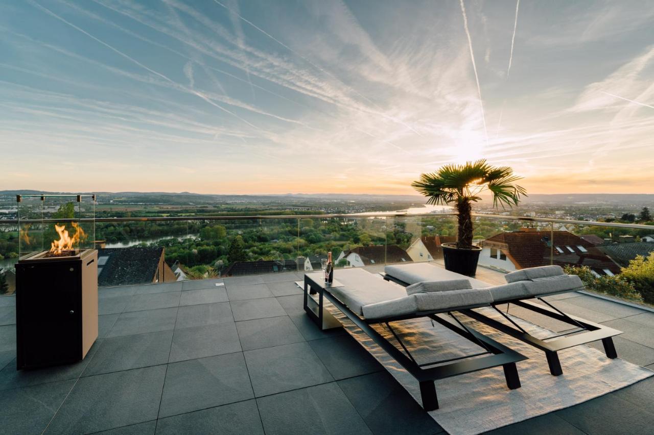Traumblick Trifft Luxus! Apartment Weitersburg ภายนอก รูปภาพ